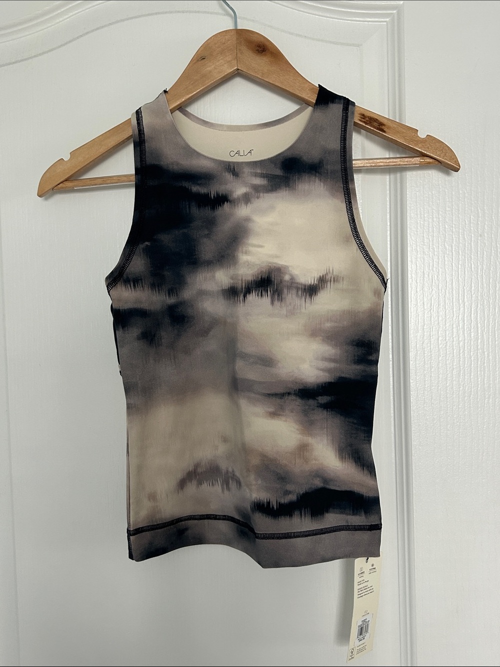 Calia Tie Dye Workout Tank NWT XS‎ Athleisure Gym Top